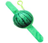 Toddmomy Lovely Watermelon Slap Bracelet for Cute Fruit Snap Wristband with Change Bag Function Comfortable Lightweight Wristwear Party Favor for Boys