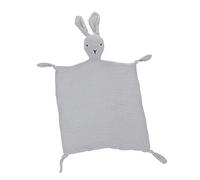 Toddmomy Lovey Security Blanket Soft Cotton Snuggle with Adorable Rabbit Design for Newborns and Showers Comforting Appease Towel for
