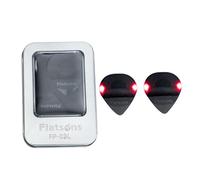 Toddmomy Luminous Guitar Pick Glow Plectrum for Folk Electric Guitar Portable Pick Accessory Gifts for Guitarists