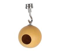 Toddmomy Magnetic Hideout Gourd for Jumping Spider Small Reptile Habitat Stainless Steel Construction