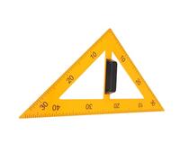 Toddmomy Magnetic Triangle Ruler Set 45° 60° Plastic Classroom Triangle Rulers for Teaching Geometric Concepts with Easy Transportation, for Teachers and Educational Use