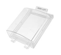 Toddmomy Manual Fire Alarm Switch Cover Full Protection Push Button Guard for Schools Offices Retail Plastic Call Point Protector Easy Installation Fire Emergency Panel Shield