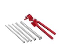 Toddmomy Manual Tube Bender Slot Groove Design for Precise Bending of Copper and Aluminum Pipes Up to Degrees Spring Tube Bender Tool for Air Conditioning and Refrigeration Repair Shops
