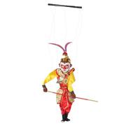 Toddmomy Marionette Puppets Pull String Puppets: Sun Wukong Marionette String Doll Interactive Toy For Birthday Theater Pretend Play Puppetry Party