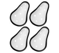 Toddmomy Men'S Breathable Abdominal Guard 4Pcs EVA Padding Comfortable Groin Protector for Cricket Practice and Taekwondo Boxing