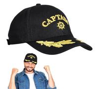 Toddmomy Men's Captain's Cap, Adjustable Captain, Baseball Cap, Captain's Hat