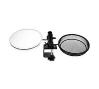 Toddmomy Metal Bird Feeder Bracket Deck Mount Hanging Bird Feeder for Garden Accessory