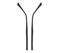 Toddmomy Metal Eyeglass Frame Arms Replacement Crystal Black Temple Tips for Glasses Repair Compatible with Various Eyewear Frames for Daily Wear and Sports