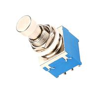 Toddmomy Metal Guitar Effect Pedal Footswitch Latching Foot Switch for Stable Audio Equipment Performance