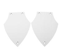 Toddmomy Metal Guitar Truss Rod Cover Reliable Connection Strength 2pcs Replacement Silver Colour, Sturdy Aluminium Alloy Material for Electric and Bass Guitar Suitable for Professional
