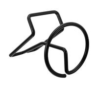 Toddmomy Metal Phone Stand Holder for Desk with Iron Material, Universal Compatibility for Tablets and Phones with Heavy Duty Cases, Anti-slip Design for Video Calls and Meetings in Home Or