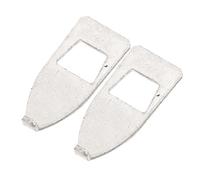 Toddmomy Metal Violin Bow Tips Violin Bow Repair Parts 2pcs Wear-resistant for Stringed Instruments for Music Schools and Beginners