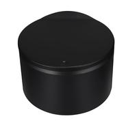 Toddmomy Mini Desktop Trash Can Environmental Friendly with Press Lid, Black Abs and Pp Material, Easy Open and Close Suitable for Office Desk and Cabinet Use