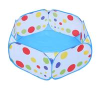 Toddmomy Mini Hedgehog Cage and Foldable Small Animals Fence Blue Rainbow Fence for Pet Hamsters, Chinchillas, Rabbits, and Tortoises Indoor Play Pen