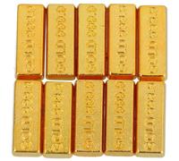 Toddmomy Mini Model Set 10 Pieces Miniature Fake Bricks for Dollhouse Decoration Photography Props