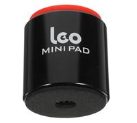 Toddmomy Mini Portable Dumb Drum Kids Drum Pad Practice Mini Mute Drum Practice Drums Dumb Drum Trainer Dumb Drum Mute Pad Simulation Dumb Drum Percussion Instruments Grey Aluminum