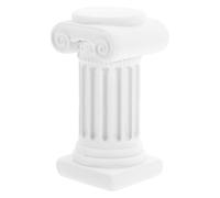 Toddmomy Mini Roman Pillar Tabletop Sculpture Resin Miniature Roman Column Figurine White Classical Greek Style Wedding Table Decoration Indoor Outdoor Decor