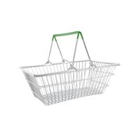 Toddmomy Mini Shopping Basket for Sturdy Iron Storage with Handle Pretend Play for Boys and Educational Roleplay and Organizing Sundries at Home