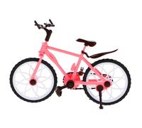 Toddmomy Mini Vintage Bicycle Model with Interchangeable Parts for Princess Themed Mini Dirt Bike Figurine DIY Dollhouse Accessory Enhancing Imaginative Play and Hand Eye Coordination