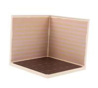 Toddmomy Miniature Dollhouse Background Wall DIY Tiny Dollhouse Craft Accessory for Micro Landscape Scene Layout Elegant Design with Unique Texture for Creative Decoration