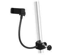 Toddmomy Mobile Phone Holder for Mic Stand Flexible Phone Mount Mic Stand Clip Adjustable Guitar Mount Holder
