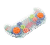 Toddmomy Montessori Transparent Gear Ball Maze Puzzle for Fine Motor Skill Development Cognitive Problem Solving Sensory Hand-eye Coordination Educational Teaser Game