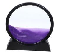 Toddmomy Moving Sand Art Quicksand Decor with Stylish Frame for Office Desk and Home Wear Resistant Lightweight Landscape Sand Painting Ornament for Bedroom and Living Room