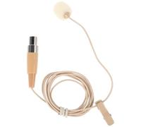 Toddmomy Multi-function Clip-on Microphone Interview Mic Lapel Mic for Recording Sound Transmission Compact Design Plastic Metal Electronic Components Suitable for On-the-go Recording