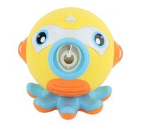Toddmomy Musical Cartoon Octopus Bubble Machine with Light Automatic Bubble Maker for Outdoor Play with Strap Safe
