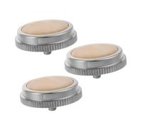 Toddmomy Musical Instrument Keyrings Button Base Set for Trumpet and Tuba Repair