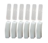Toddmomy Natural and White Soap Base Bars Each for DIY Soap Making Easy to Cut and Portion Refreshing Skin Suitable for Face