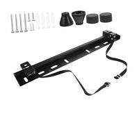 Toddmomy No Punching Tv Wall Mount Bracket Studless Tv Stand for Bedroom Easy Installation with Sponge Pad Space-saving Design for LED LCD Plasma