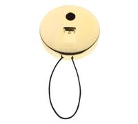 Toddmomy Non-slip Mat Cello Stopper Musical Instrument Accessories Cello Anti Slip Pad Instrument Accessories Rock Stop Violin Stopper Aluminum Alloy Golden