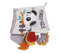 Toddmomy Nordic Style Cloth Crinkle Book for Early Education with Cartoon Design Tear Resistant Sensory for Babys Cognitive and Emotional Development Durable Essentials for Tactile Learning