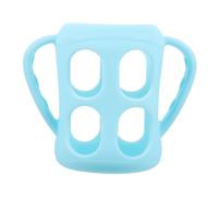 Toddmomy Nursing Bottle Handle with Silicone Sleeve Comfortable Grip for Independent Drinking Bottle Carry Handle Easy to Install Safe
