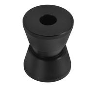 Toddmomy Nylon Boat Anchor Guide Roller for Yacht 2x1.5 Inch Black