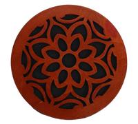 Toddmomy Ocean Drum Ethnic Percussion Instrument Portable Small Wooden Handheld Drum for Meditation and Boys and Relaxing Water and Rain Sound Therapy