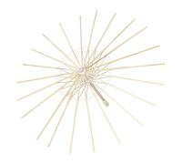 Toddmomy Oil Paper Umbrella Skeleton Umbrella Stand Wedding Souvenirs Wedding Parasols Paper Parasol Japanese Photo Props Photo Prop Beige Wood
