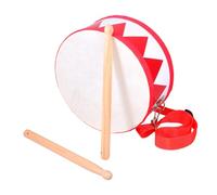 Toddmomy Orff Musical Percussion Set Snare Drum and Hand Drum Includes Mallets for Beginner-friendly Use in Schools and Bands for Performances and Drumming Activities