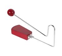 Toddmomy Orff Percussion Shaker and Vibra Slap Wooden Noise Maker for Kids and Adults, Handheld Red Maracas Rattle Instrument for Bands, Concerts, and Music Enthusiasts
