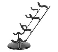 Toddmomy Organizer Storage Stand Simple and Delicate Craftsmanship with Sponge Padding Black Iron Flute for Displaying Flutes at Home or Desktop Use