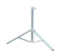 Toddmomy Outdoor Umbrella Stand Beach Umbrella Base Parasol Support Stand Foldable Base Outdoor Sportbrella Patio s Straight Shade White Iron