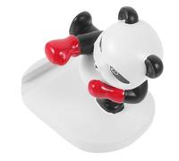 Toddmomy Panda Resin Tabletop Phone Stand for Desk and Home Use | White Compact Design, Stable Support, Minimizes Screen Occlusions, Convenient to Carry, Dormitory or Home