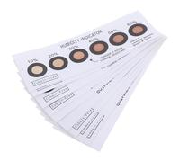 Toddmomy Paper Moisture Measuring Cards, Easy Installation 6-Point SMD Technology Humidity Indicator Cards High Precision 10 Pcs Small for Electronic Devices for PCB Packaging and Humidity