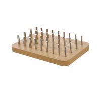 Toddmomy Pegboard for Hand Rehabilitation Occupational Training Tool for Enhancing Hand Eye Coordination and Adults User Friendly Wooden Finger Exerciser for Therapy