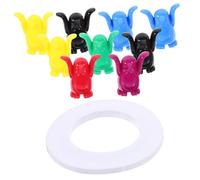Toddmomy Penguin Balance Building Blocks Educational for Early Learning Color Shape Recognition Spatial Thinking Development Family Play Challenge