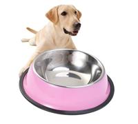 Toddmomy Pet Bowl Dog Bowl Cichlid Rocks Skull Fish Tank Decorations Pet Supplies Fish Tank Log Pet Accessories Dog Food Bowl Pink