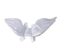 Toddmomy Pet Costume Adorable for Cats, White Halloween Angel Wings Cloth Material with Comfortable Wear and Easy Closure for Pet Makeover Daily Wear Outfit