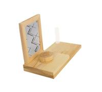 Toddmomy Pet Memorial Frame Vase Wooden Cat Picture Holder for Remembrance of Beloved Pets for Animal