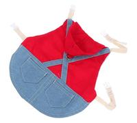 Toddmomy Pet Rabbit Harness Leash for Outdoor Walking Includes Rabbit Clothing and Traction Rope for Small Animals